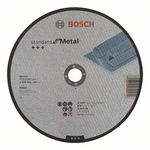 Ficha técnica e caractérísticas do produto Disco Corte Para Metal 230mm Grão 30 - 2608.603.168-000 - Bosch