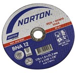 Ficha técnica e caractérísticas do produto Disco de Corte 180,0x1,6x22,23mm - Norton