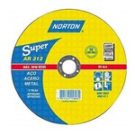 Ficha técnica e caractérísticas do produto Disco de Corte 254 X 3,2 X 19,1mm - AR 312 - Norton