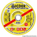 Ficha técnica e caractérísticas do produto Disco de Corte 4,5`` 2 Telas Icder