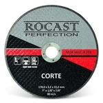 Ficha técnica e caractérísticas do produto Disco De Corte 10 X 1/8 X 3/4 Corte Rocast