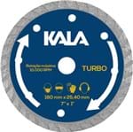Ficha técnica e caractérísticas do produto Disco de Corte Diamantado Turbo 110x20mm Kala