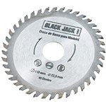 Ficha técnica e caractérísticas do produto Disco de Corte em Madeira 110 Mm 40 Dentes J385 Black Jack