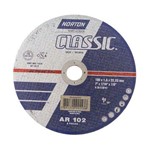 Ficha técnica e caractérísticas do produto Disco de Corte Fino para Metais 180x22,2x1,6mm Classic Ar302 Norton
