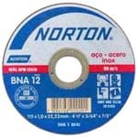 Ficha técnica e caractérísticas do produto Disco de Corte para Inox 115 X 1,0 X 22,23 Mm - BNA12 Norton