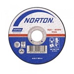 Ficha técnica e caractérísticas do produto Disco de Corte para Inox 115 X 1 X 22 23mm BNA12 Norton