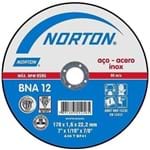 Ficha técnica e caractérísticas do produto Disco de Corte para Inox 178 X 1,6 X 22 Mm - BNA12 - Norton