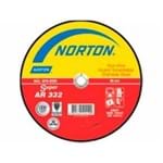 Ficha técnica e caractérísticas do produto Disco de Corte para Inox 9" X 1/8" X 7/8" - AR332 Norton