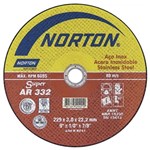 Ficha técnica e caractérísticas do produto Disco de Corte para Inox 9" X 1/8" X 7/8" AR 332 - Norton