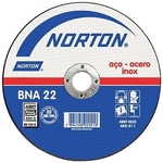 Ficha técnica e caractérísticas do produto Disco de corte para inox 9" x 2 x 22,2 mm - BNA22 - Norton