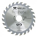 Disco de Corte Widea P/ Serra Circular Madeira 4.3/8" X 20,0mm 24 Dentes* - Melfi
