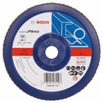 Ficha técnica e caractérísticas do produto Disco de Lixa Flap GR80 7 X 7/8" - Bosch