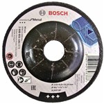 Ficha técnica e caractérísticas do produto Disco de Desbaste para Metal 115mm Gr.24 - 2 608 603 181 - Bosch