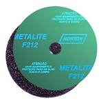 Ficha técnica e caractérísticas do produto Disco de Lixa Norton Metalite 180x22mm Gr.100 F 212-F 247