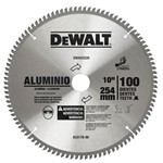 Ficha técnica e caractérísticas do produto Disco de Serra 10" 100 Dentes para Alumínio Dewalt