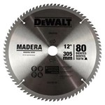 Ficha técnica e caractérísticas do produto Disco de Serra Circular de 12 Polegadas para Madeira - 80 Dentes-Dewalt-Dw03150