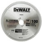 Ficha técnica e caractérísticas do produto Disco de Serra Circular de 10 Pol. para Alumínio/Madeira - 100 Dentes Dewalt-Dw03220