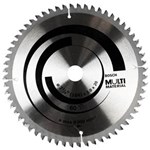 Ficha técnica e caractérísticas do produto Disco de Corte Serra Circular Multimaterial 184X20Mm 60 Dentes - Bosch 60 Dentes