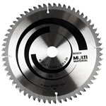 Ficha técnica e caractérísticas do produto Disco de Serra Circular Multimaterial 7.1/4" com 60 Dentes 2608642193 - Bosch