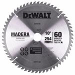 Ficha técnica e caractérísticas do produto Disco De Serra De 10 Pol. Madeira - 60 Dentes Dewalt - Dwa03120