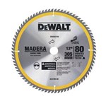 Ficha técnica e caractérísticas do produto Disco de Serra para Madeira 12" X 30 Mm X 80 Dentes - Dewalt