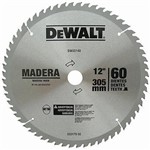 Disco de Serra para Madeira 12 X 30 X 60 Dentes - Dw-03140 - Dewalt