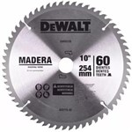 Ficha técnica e caractérísticas do produto Disco de Serra para Madeira 10" X 30 Mm X 60 Dentes - Dewalt