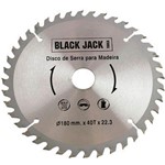 Ficha técnica e caractérísticas do produto Disco de Serra para Madeira 180mm - Black Jack