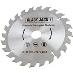 Ficha técnica e caractérísticas do produto Disco de Serra para Madeira 180mm J380 Black Jack