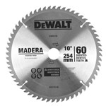 Ficha técnica e caractérísticas do produto Disco de Serra para Madeira 254 MM 60 Dentes Dw03120 Dewalt
