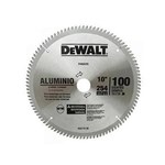 Ficha técnica e caractérísticas do produto Disco de Serra Widea para Alumínio 10`` 100 Dentes DW03220 Dewalt