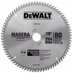 Ficha técnica e caractérísticas do produto Disco de serra WIDEA para madeira 10" 80 Dentes DEWALT