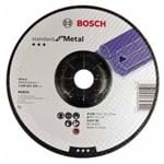 Ficha técnica e caractérísticas do produto Disco Desbaste para Metal 180mm Grão 24 BOSCH 2608603183 2608603183