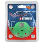 Ficha técnica e caractérísticas do produto Disco Diamantado Turbo Rayo 4