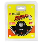 Ficha técnica e caractérísticas do produto Disco Diamantado Turbo Tornado 4