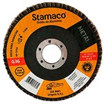 Ficha técnica e caractérísticas do produto Disco Flap de 115mm com Grão 36 para Metal-STAMACO-7234