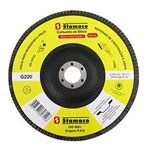 Ficha técnica e caractérísticas do produto Disco Flap de 180mm com Grão 220 para Construção-STAMACO-7128