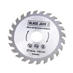 Ficha técnica e caractérísticas do produto Disco para Corte em Madeira 110 Mm X 24 Dentes - BLACK JACK
