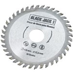 Ficha técnica e caractérísticas do produto Disco para Corte em Madeira 110 Mm X 40 Dentes - BLACK JACK