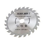 Ficha técnica e caractérísticas do produto Disco para Corte em Madeira 180 Mm X 24 Dentes - BLACK JACK