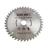 Ficha técnica e caractérísticas do produto Disco para Corte em Madeira 180 Mm X 40 Dentes BLACK JACK