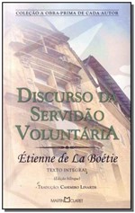 Ficha técnica e caractérísticas do produto Discurso da Servidao Voluntaria - Martin Claret