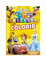 Ficha técnica e caractérísticas do produto Disney 365 Desenhos para Colorir - Rideel