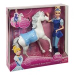 Ficha técnica e caractérísticas do produto Disney Princesa Cinderela e o Cavalo Real - Mattel - Princesas Disney