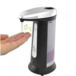 Ficha técnica e caractérísticas do produto Dispenser de Sabão Automático com Sensor Soap Magic Sabonete Gel - PRETO