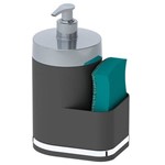 Ficha técnica e caractérísticas do produto Dispenser para Detergente de Pia em Plástico Ps Eleganza - Preto