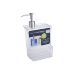 Ficha técnica e caractérísticas do produto Dispenser para Detergente Multi 600ml Transparente