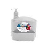 Ficha técnica e caractérísticas do produto Dispenser Porta Detergente Esponja de Plastico 1 Litro
