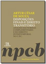 Ficha técnica e caractérísticas do produto Disposições Finais e Direito Transitório - 01Ed/16 - Almedina
