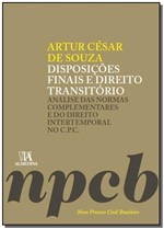 Ficha técnica e caractérísticas do produto Disposicoes Finais e Direito Transitorio - 01Ed/16 - Almedina